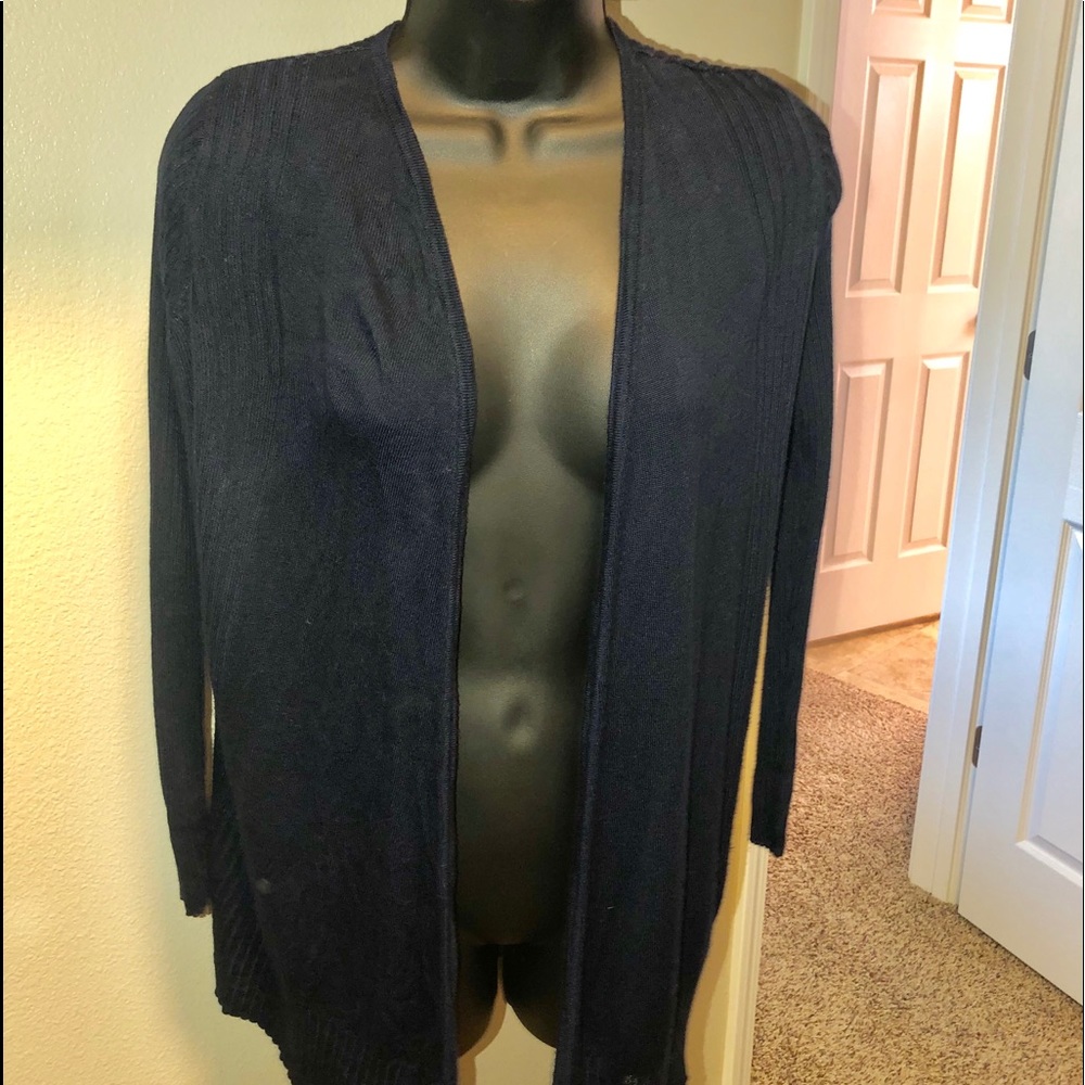 Blue cardigan philosophy